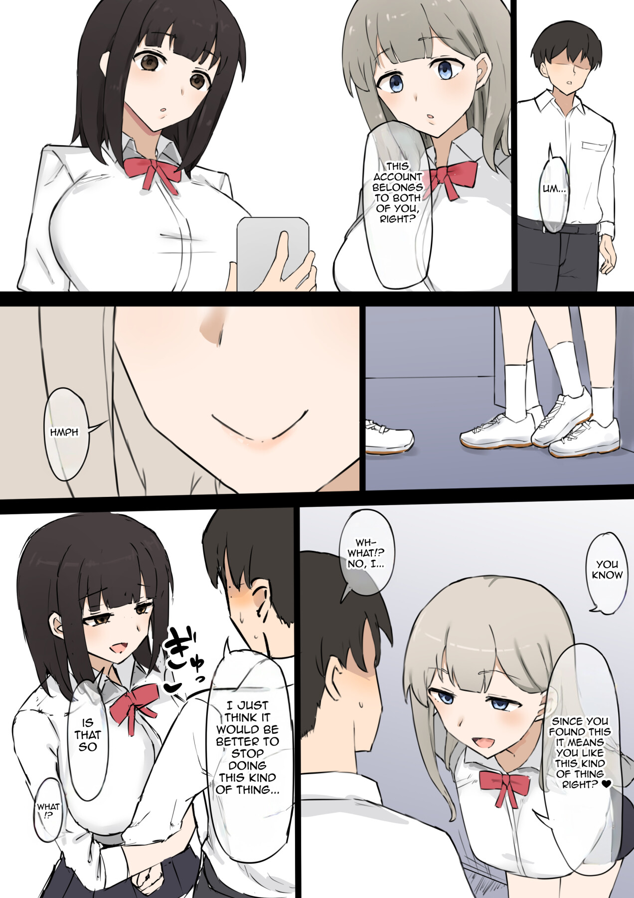 Hentai Manga Comic-As my female classmates says-Read-8